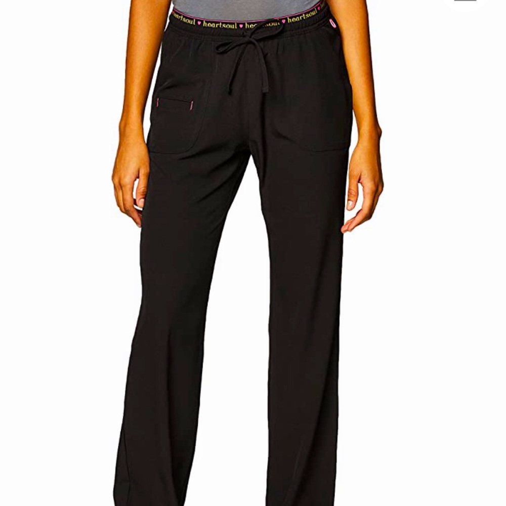 HeartSoul black scrub bottoms. Size small. NWT perfect condition smoke free home